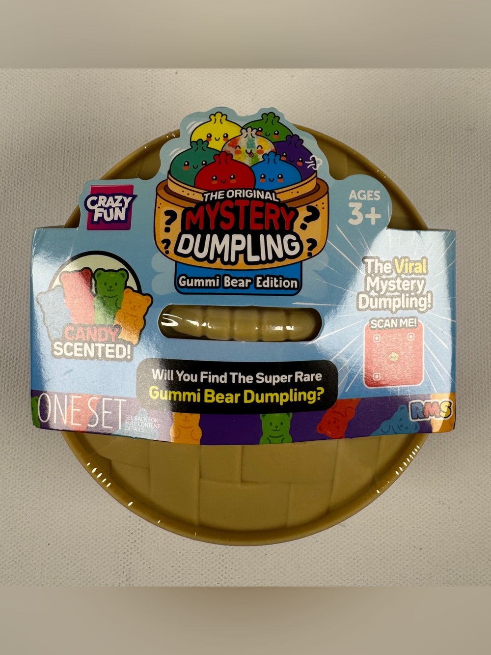 Crazy Fun RMS Mystery Squishy Dumpling Gummi Bear Edition Authentic Viral New